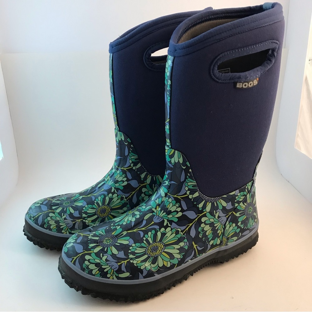 Bogs Mumsie Big Kid’s Navy Blue Boots